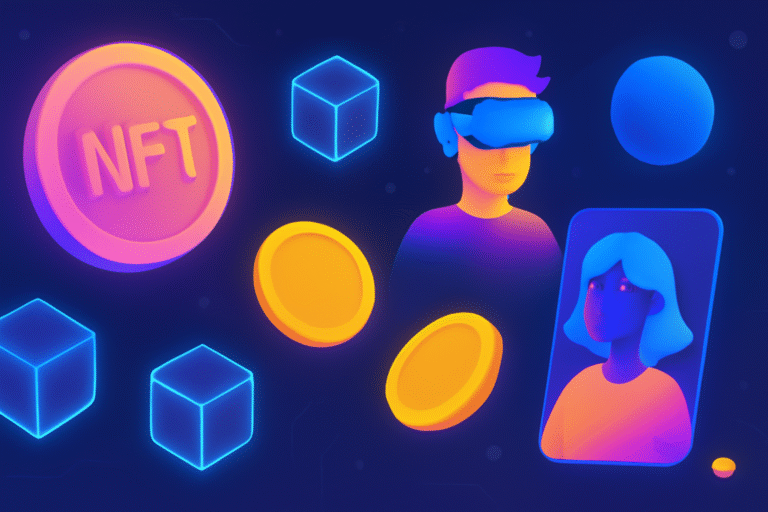 NFTs & Metaverse Coverage of NFT projects, metaverse news, digital identity, and tokenized art trends.